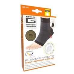 Neo G Black Open-Toe Plantar Fasciitis Socks -Sports Protective Gear Store 474 Black5