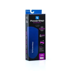 Powerstep Slim-Tech 3/4 Length Orthotic Insoles -Sports Protective Gear Store Powerstep slimtech 3 quarter insoles main4