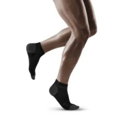 CEP Black/Dark Grey 3.0 Low Cut Compression Socks For Men