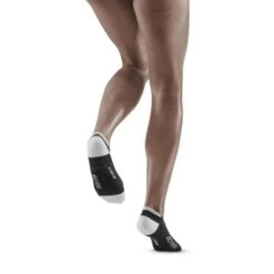 CEP Black/Light Grey Ultralight No Show Compression Socks For Women 5 CEP Black/Light Grey Ultralight No Show Compression Socks For Women -Sports Protective Gear Store cep blacklight grey ultralight no show compression socks for women11