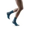 CEP Blue/Grey 3.0 Short Compression Socks For Women -Sports Protective Gear Store cep bluegrey 30 short compression socks for women1