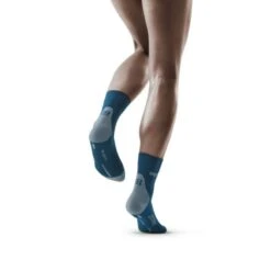CEP Blue/Grey 3.0 Short Compression Socks For Women 5 CEP Blue/Grey 3.0 Short Compression Socks For Women -Sports Protective Gear Store cep bluegrey 30 short compression socks for women11