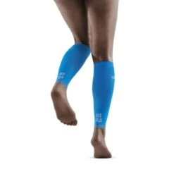 CEP Electric Blue/Light Grey Ultralight Compression Calf Sleeves For Women -Sports Protective Gear Store cep electric bluelight grey ultralight compression calf sleeves for women11