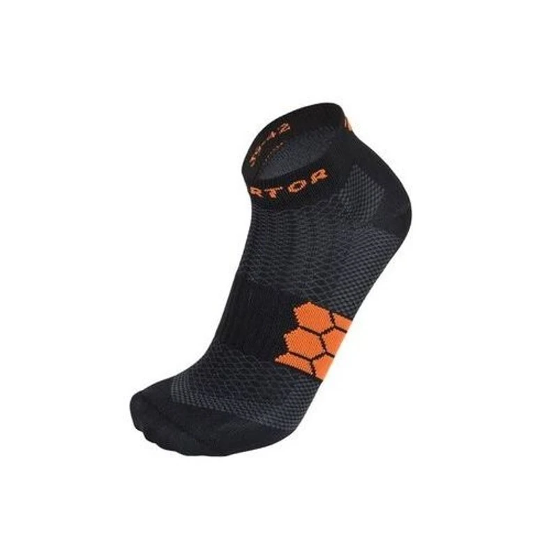 Enertor Black And Orange Everyday Sport Socks (Pack Of 2 Pairs) 5 Enertor Black And Orange Everyday Sport Socks (Pack Of 2 Pairs) - Image 3