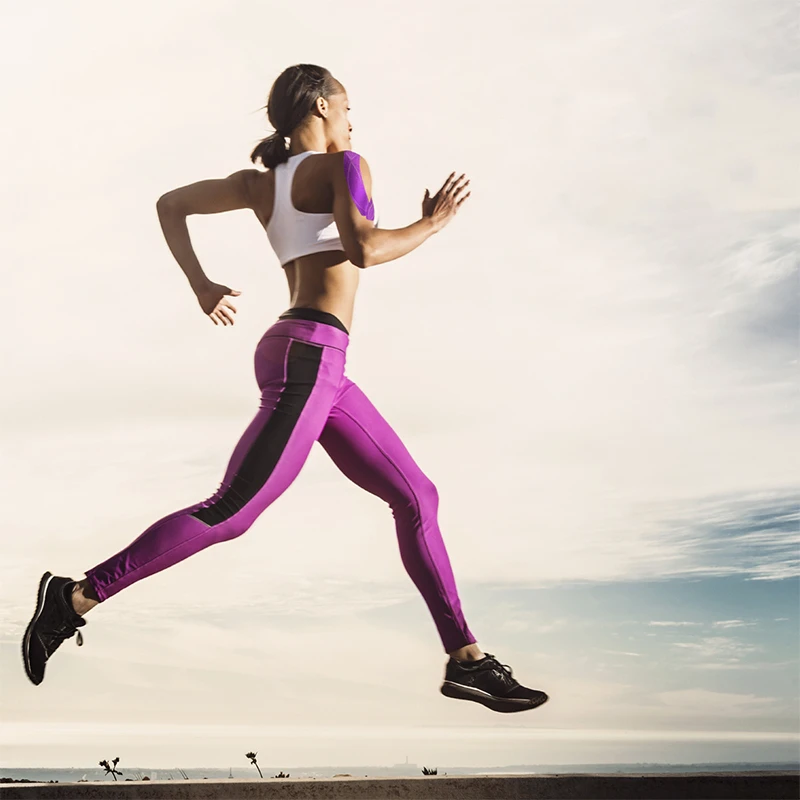 KT Tape Pro 10-Inch Precut Kinesiology Tape (Epic Purple) 4 KT Tape Pro 10-Inch Precut Kinesiology Tape (Epic Purple) - Image 2