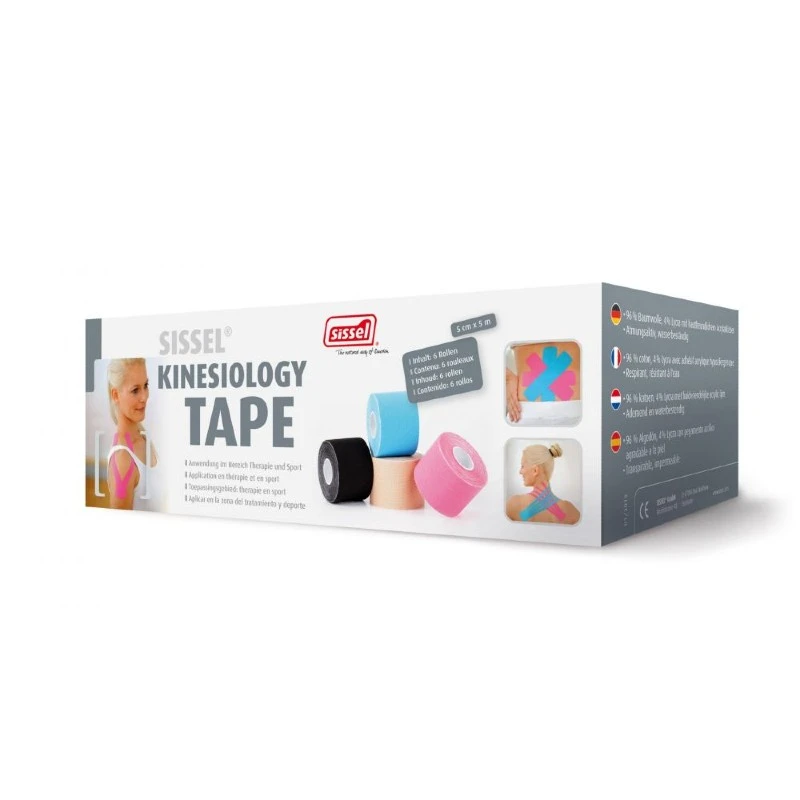 Sissel Kinesiology Tape 5m Roll 4 Sissel Kinesiology Tape 5m Roll - Image 2
