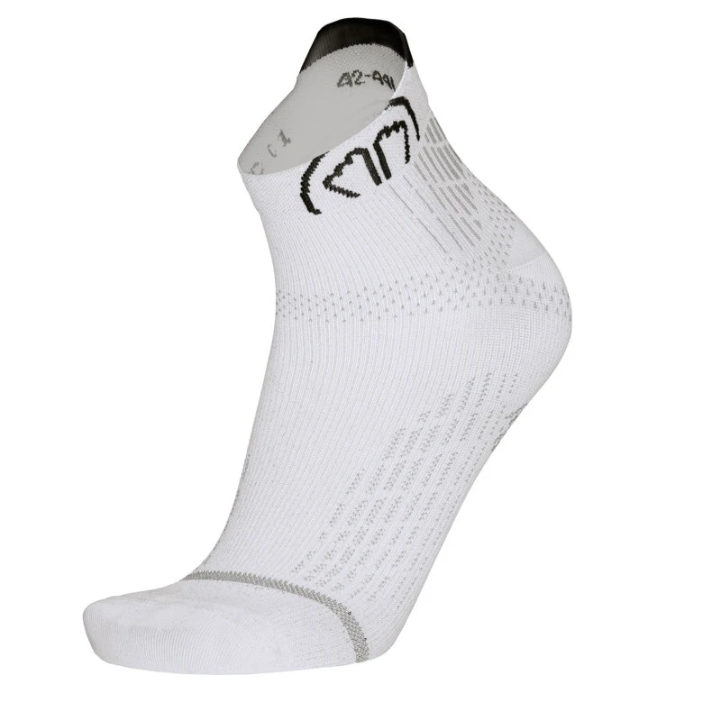Sidas Run Anatomic Ankle Running Socks (White) 4 Sidas Run Anatomic Ankle Running Socks (White) - Image 2