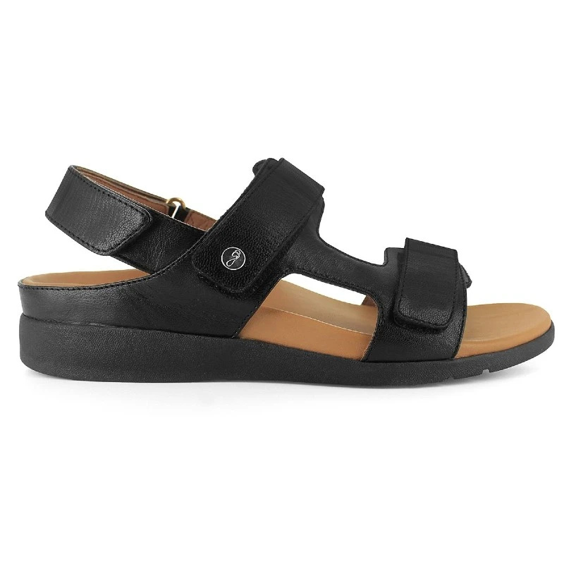 Strive Aruba All Black Orthopaedic Sandals 4 Strive Aruba All Black Orthopaedic Sandals - Image 2