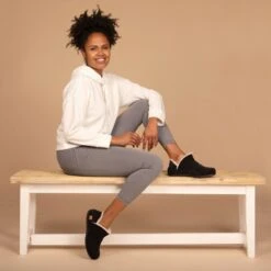 Strive Geneva Black Women's Orthopaedic Slippers -Sports Protective Gear Store strive geneva black womens orthotic slippers 13