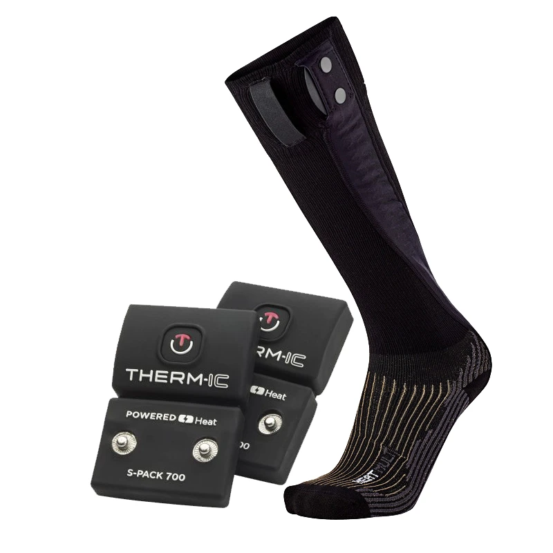 Therm-IC Powersock Multi Heat Heated Sock Double Set With S-Pack 700 Battery 3 Therm-IC Powersock Multi Heat Heated Sock Double Set With S-Pack 700 Battery