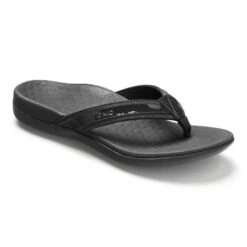 Vionic Tide II Islander Black Orthotic Sandals For Women